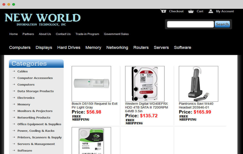 New World IT - Website Design & Development screenshot 2